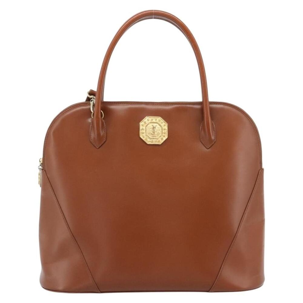 Saint Laurent Leather Classic Handbag Brown